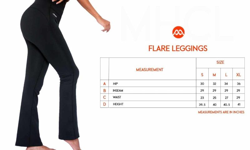 HIGH-WAISTED FLARE LEGGINGS - Comfortable - Image 7