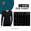 V-NECK LONG SLEEVES T-SHIRT - Image 3