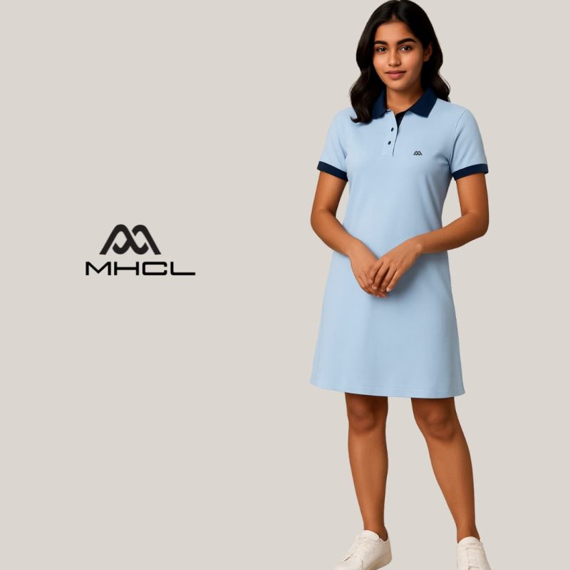 POLO TSHIRT DRESS