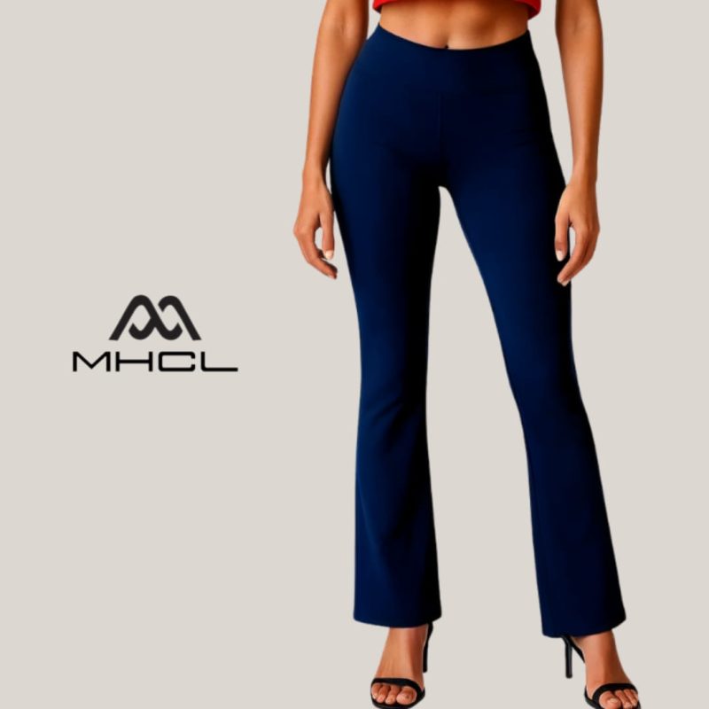 HIGH WAISTED TUMMY CONTROL FLARE LEGGINGS - Image 7