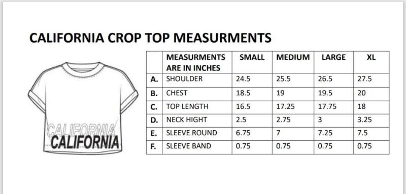 CALIFORNIA CROP TSHIRT - Image 2