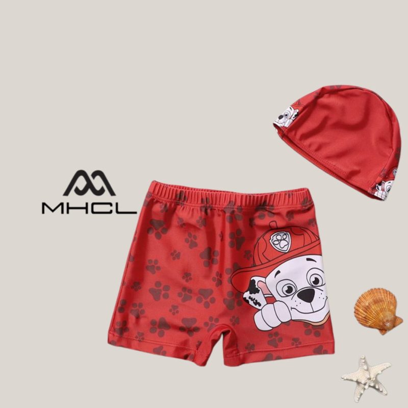 Kids Swimwear Pants+Cap set