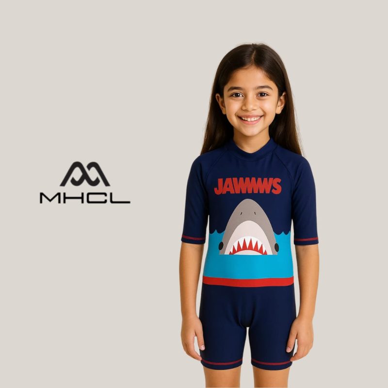 Kids swimwear kit- Shark print