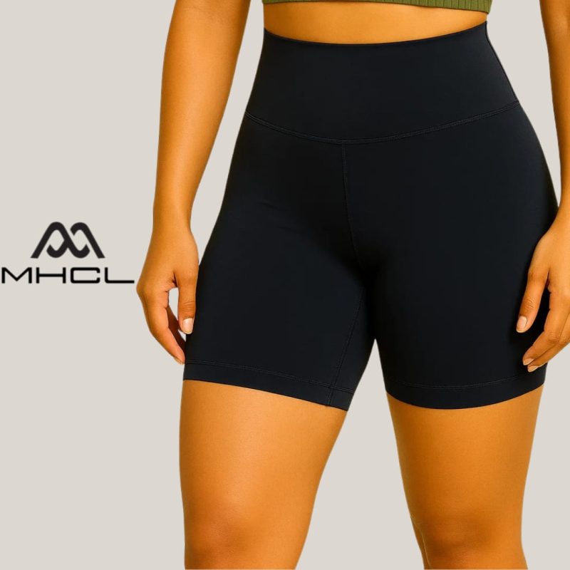 HIGH WAISTED TUMMY CONTROL GYM SHORTS